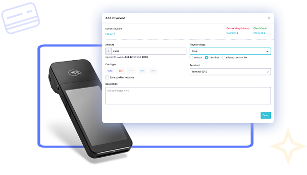 Digitail Secure Payments interface