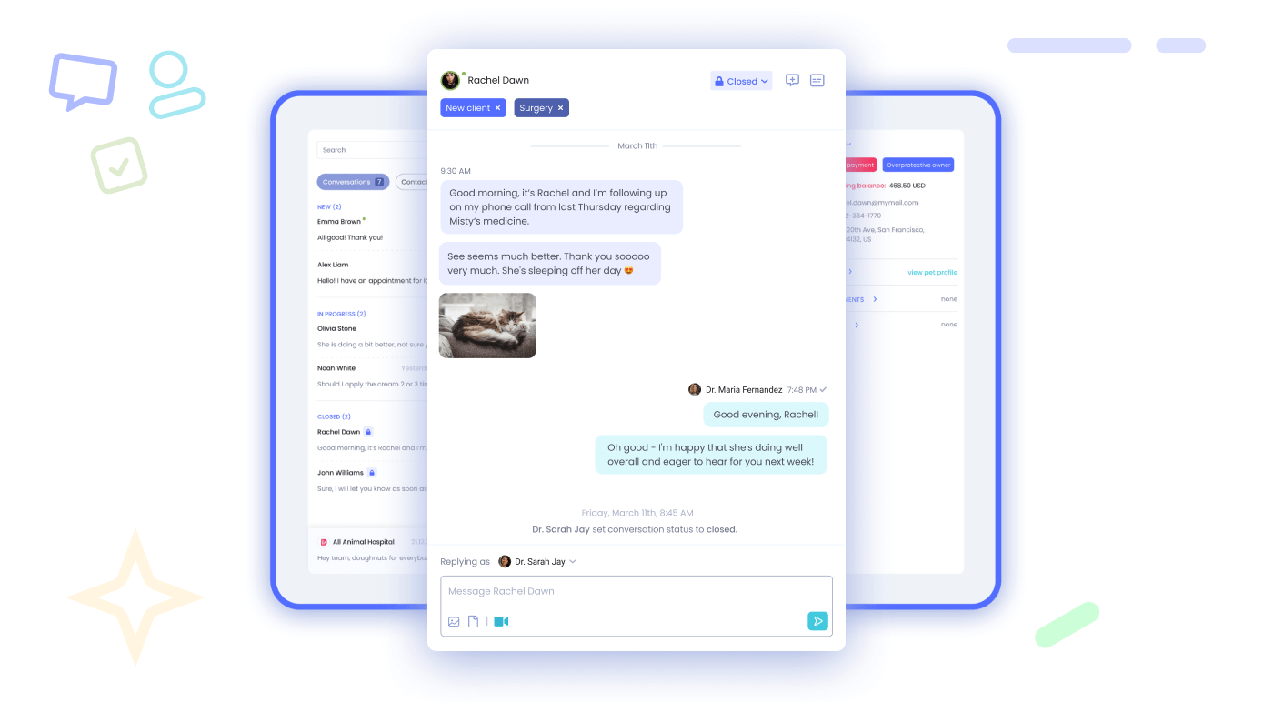 Digitail Two-way Chat