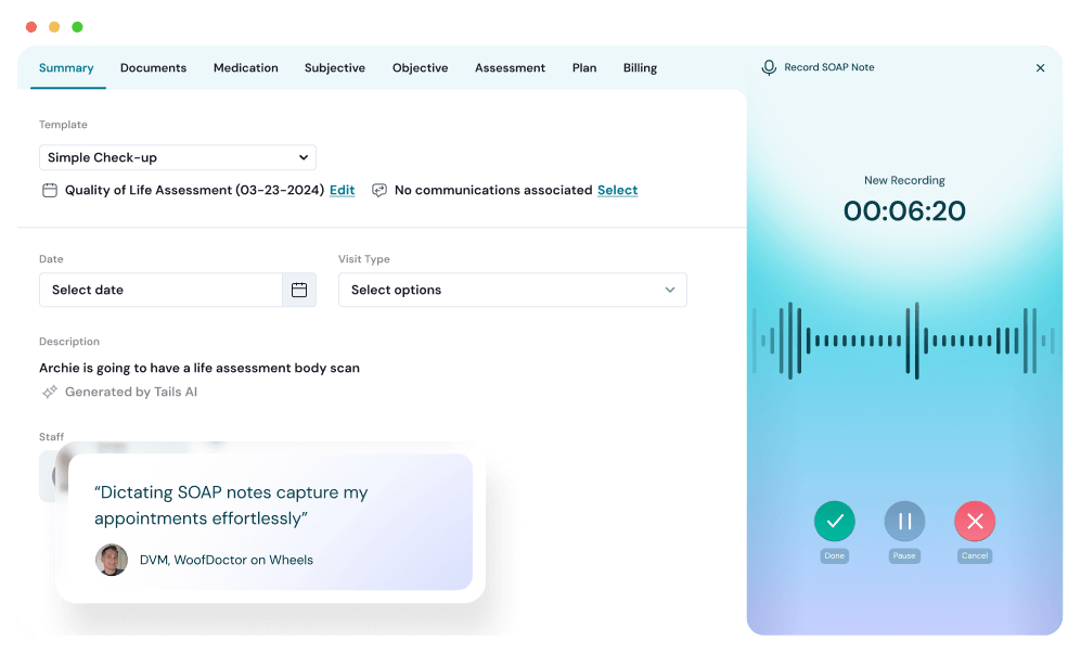 digitail-pims-ai-workflows interface