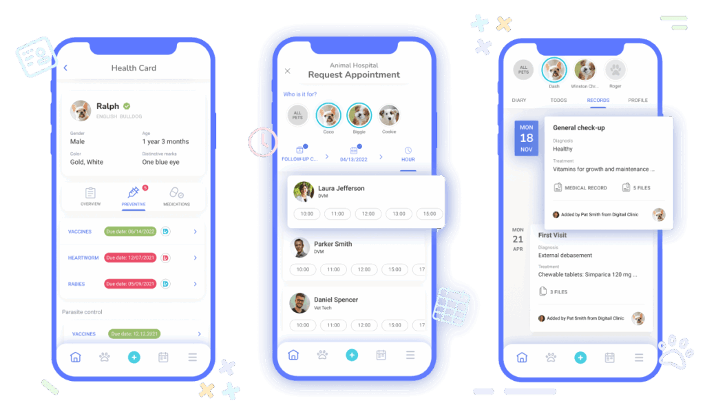 Digitail Pet Parent App
