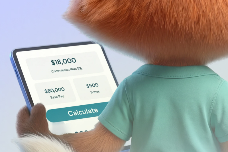 fox commission-setup interface