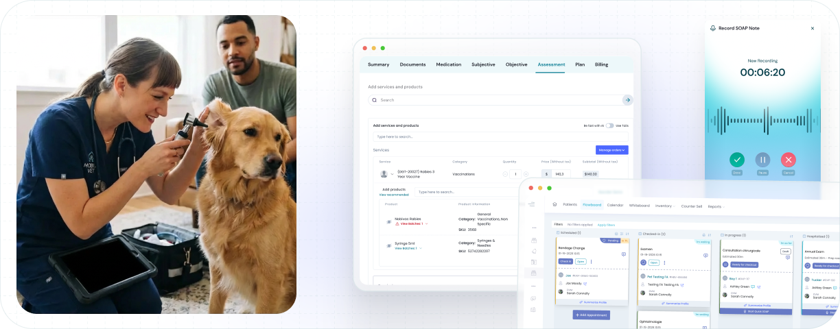 Photo interface drive clinic efficiency