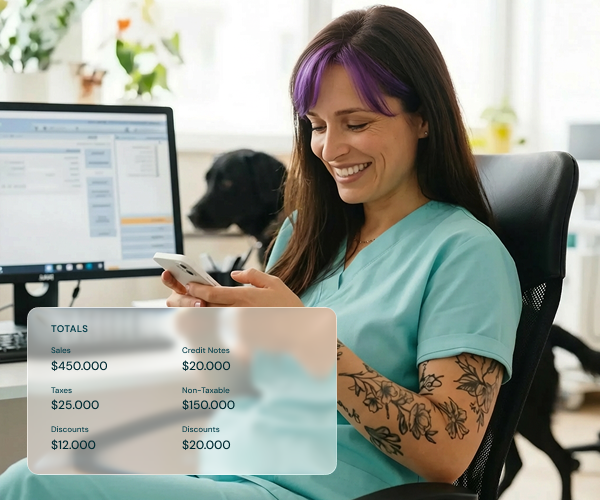 Photo Vet. Diagram Totals
