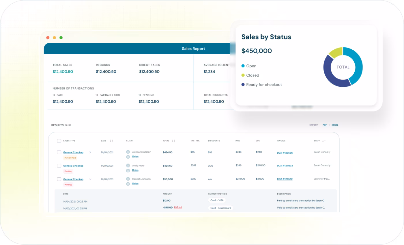 Digitail Data Reports