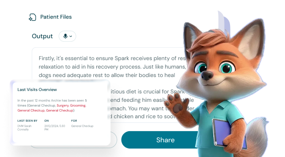Fox tails practice manager interface