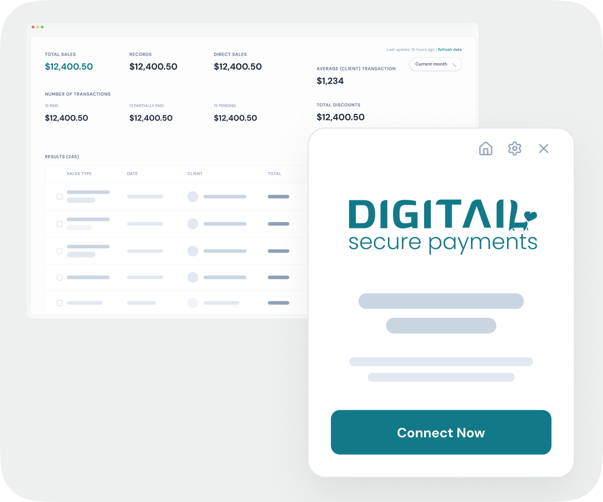 Connected from day one with Digitail Secure Payments