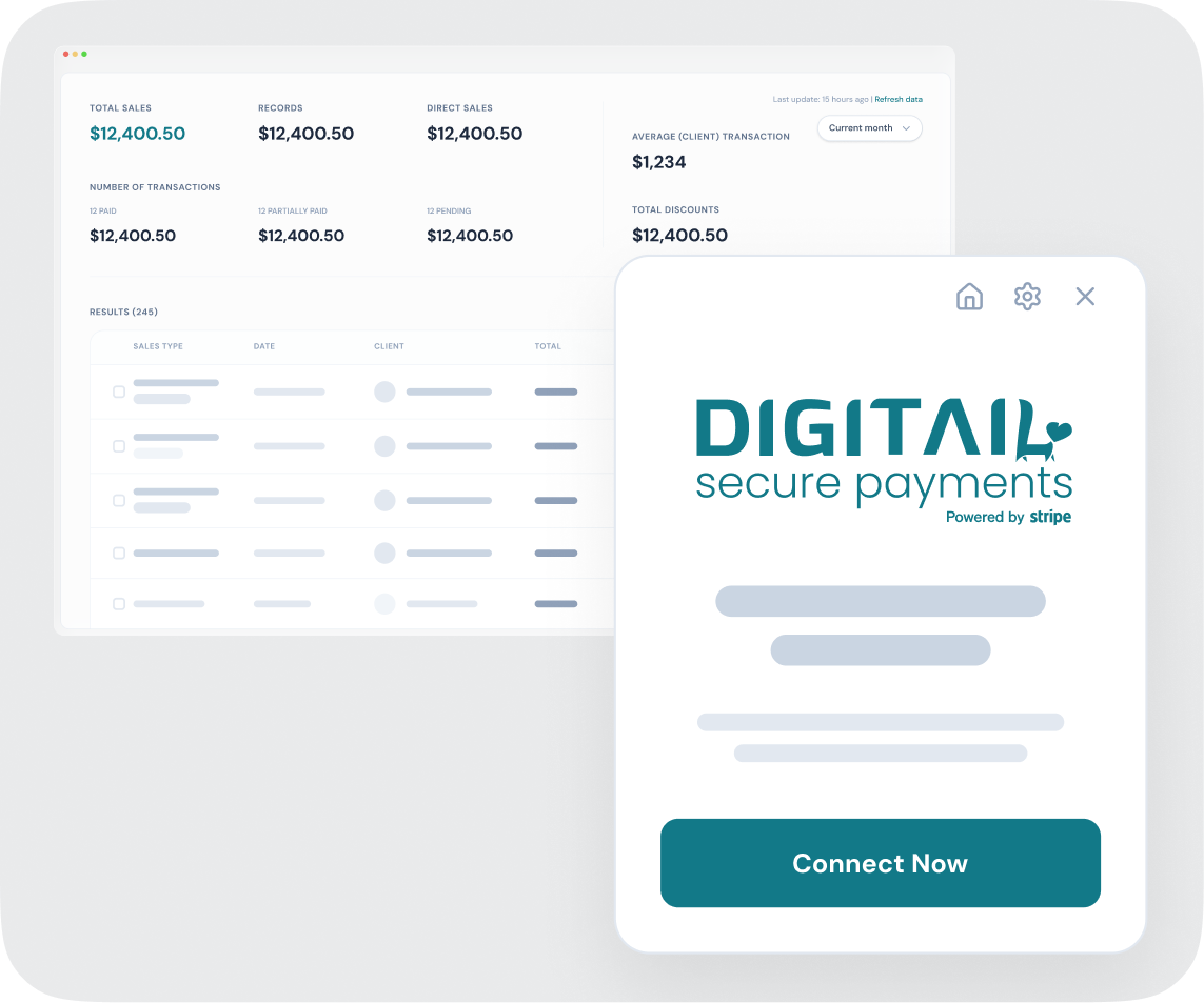 Connected from day one with Digitail Secure Payments