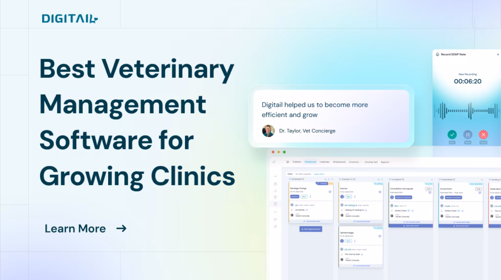 best veterinary management software for gtrowing clinics